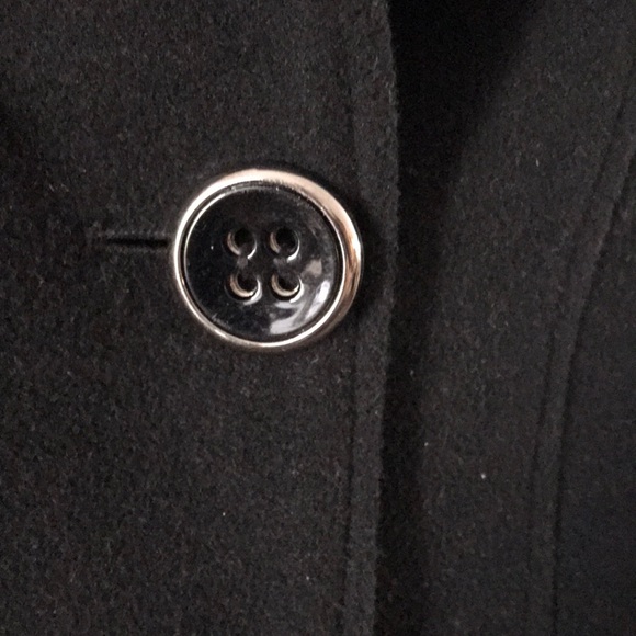 Groggy Brand Like new Black wool winter coat - Picture 4 of 10